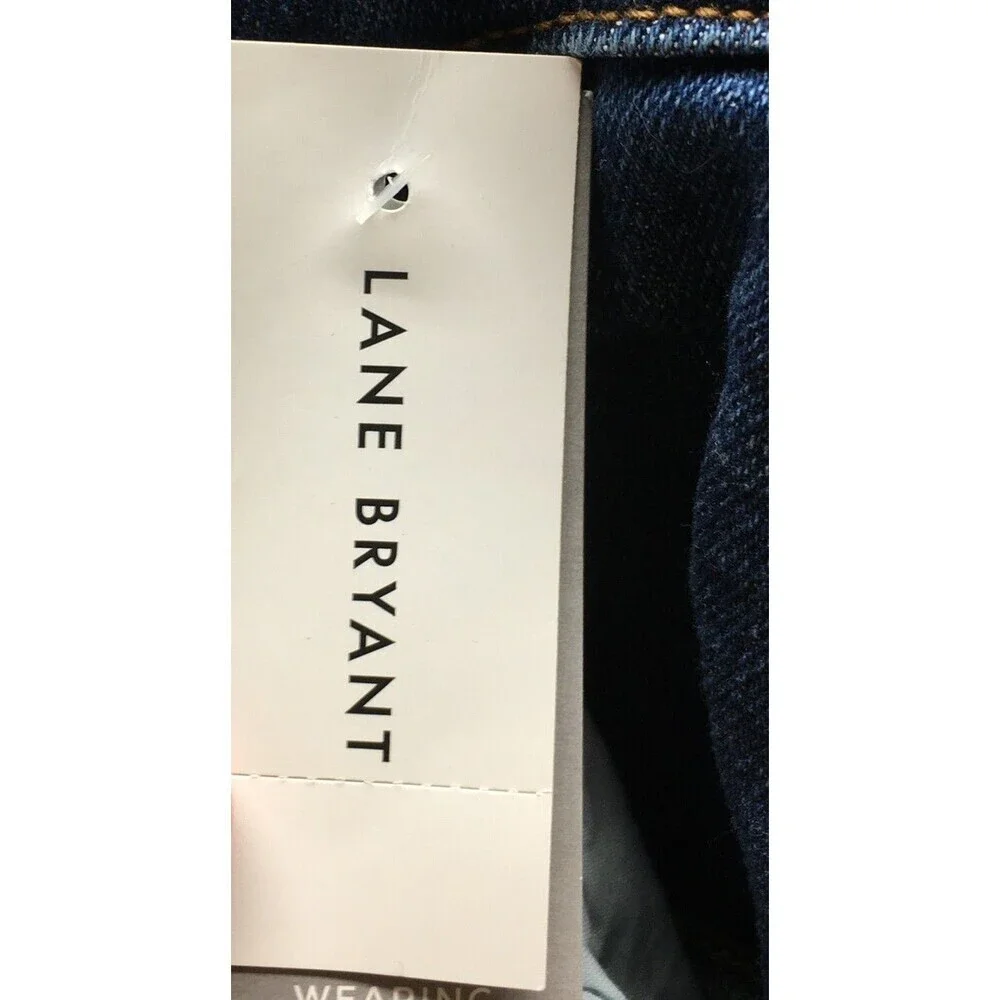 Lane Bryant Boyfriend Capri Size 18 Jeans Women's Blue Signature Fit NEW NWT